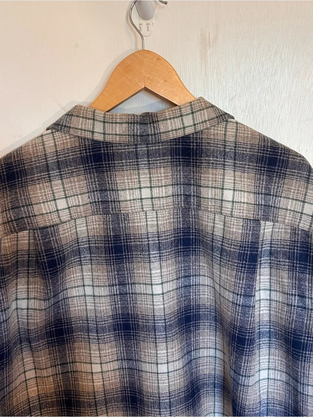 Pendleton Navy and Cream Plaid Button-Up Board Shirt - Picture 9 of 13